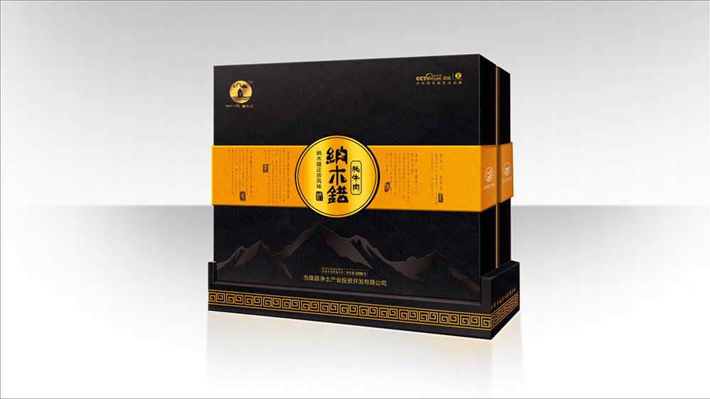 纳木错牛肉干包装设计